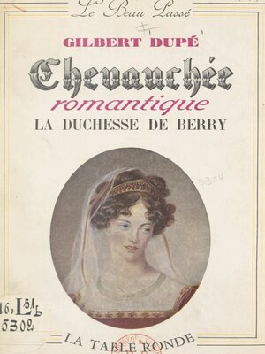 cover image of Chevauchée romantique
